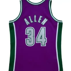 Swingman Ray Allen Milwaukee Bucks 2001-02 Jersey