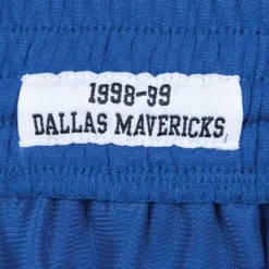 Swingman Shorts Dallas Mavericks Road 1998-99