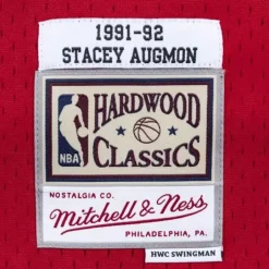 Swingman Stacey Augmon Atlanta Hawks 1991-92 Jersey