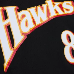 Swingman Steve Smith Atlanta Hawks Dark 1994-95 Jersey