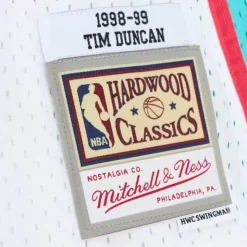 Swingman Tim Duncan San Antonio Spurs 1998-99 Jersey