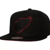 Tc Bottoms Snapback Vntg Detroit Red Wings