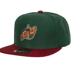 Team 2 Tone 2.0 Fitted Hat Hwc Seattle Supersonics
