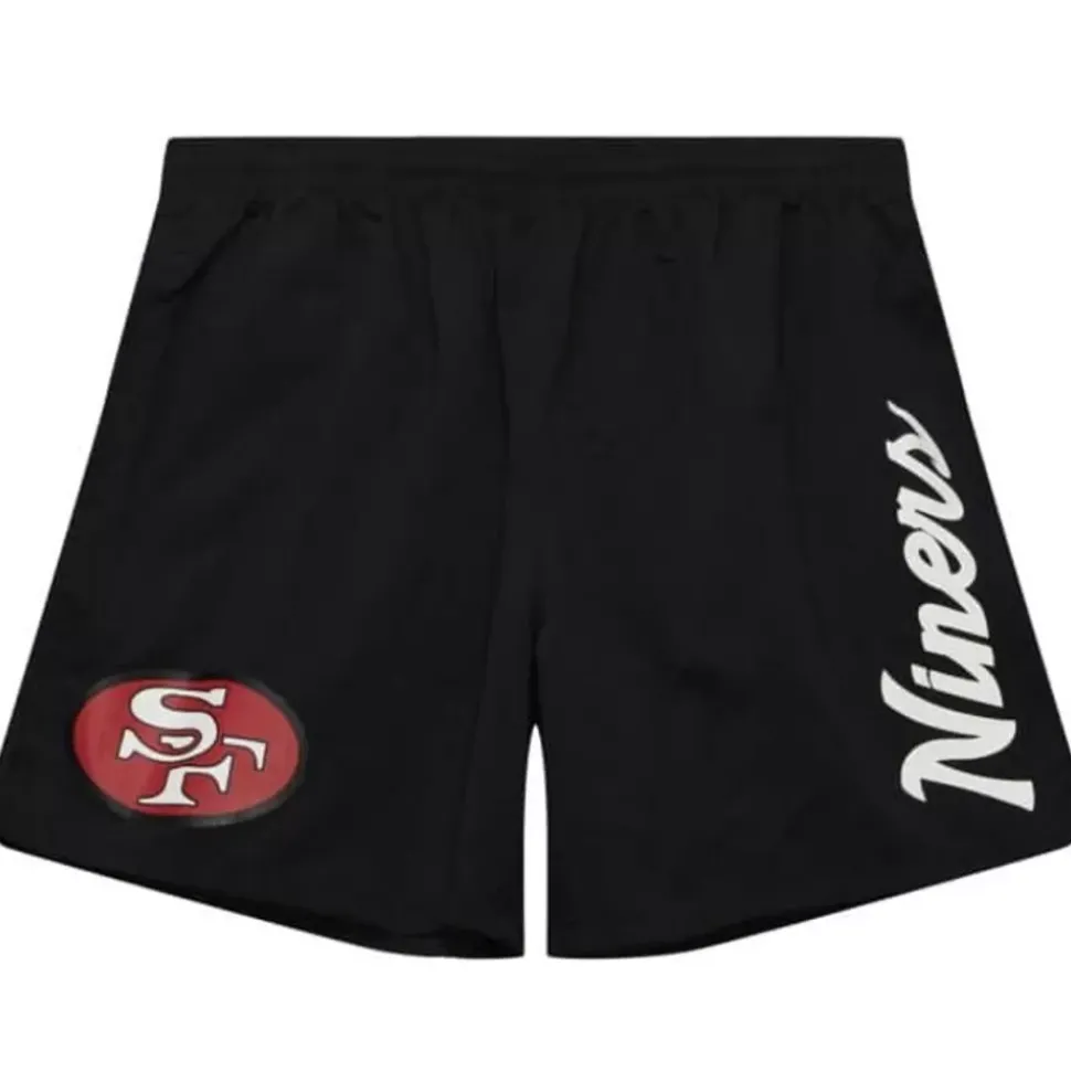 Team Essentials Nylon Shorts San Francisco 49Ers