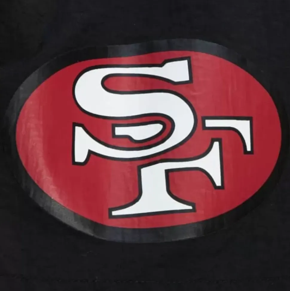 Team Essentials Nylon Shorts San Francisco 49Ers