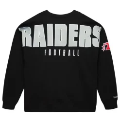 Team First Satin Fleece Crew Oakland Raiders