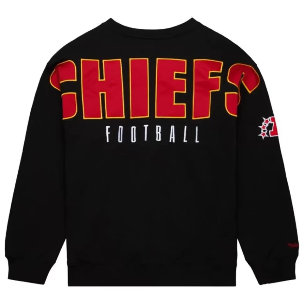 Team First Satin Fleece Crew Kansas City Chiefs