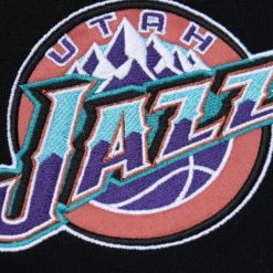 Team First Satin Fleece Crew Utah Jazz