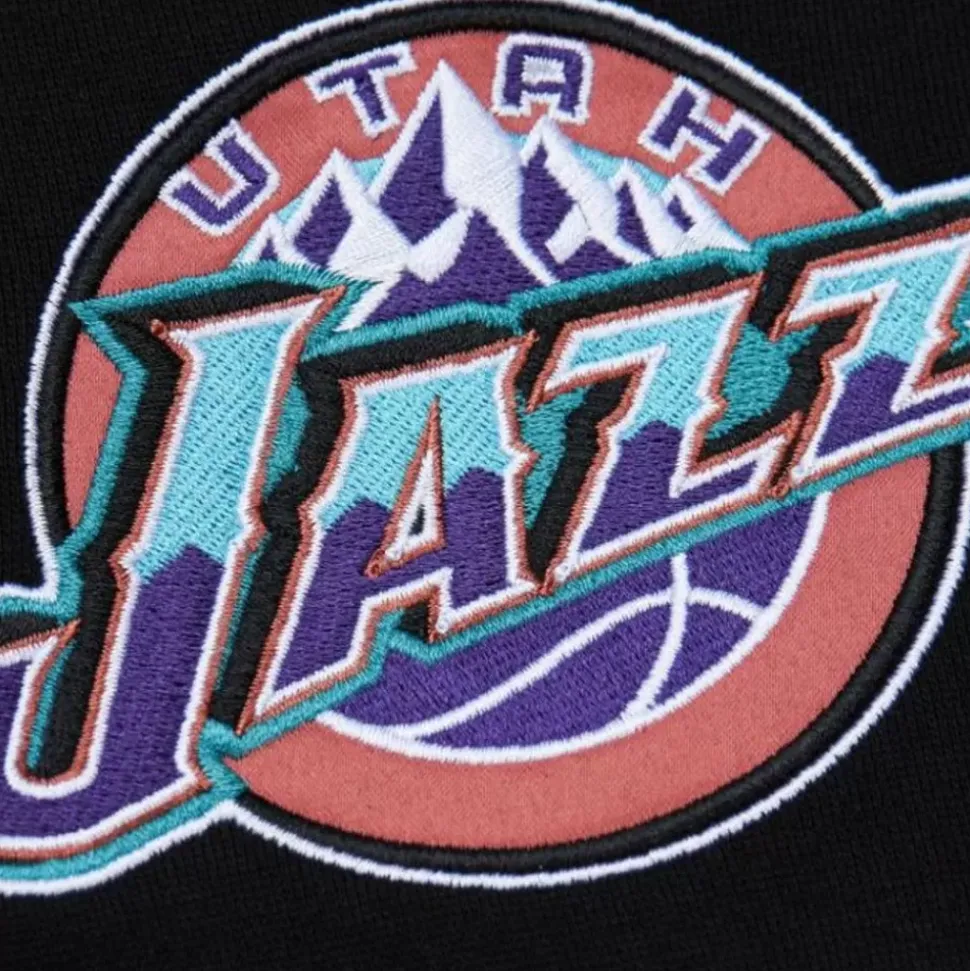 Team First Satin Fleece Crew Utah Jazz