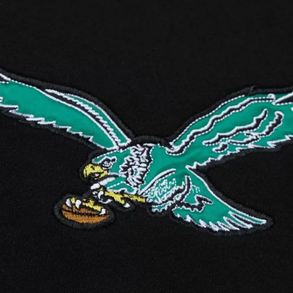Team First Satin Fleece Crew Philadelphia Eagles
