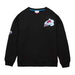 Team First Satin Fleece Crew Current Logo Colorado Avalanche