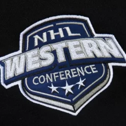 Team First Satin Fleece Crew Current Logo Colorado Avalanche