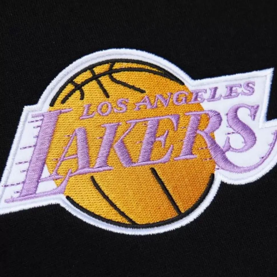 Team First Satin Fleece Crew Los Angeles Lakers