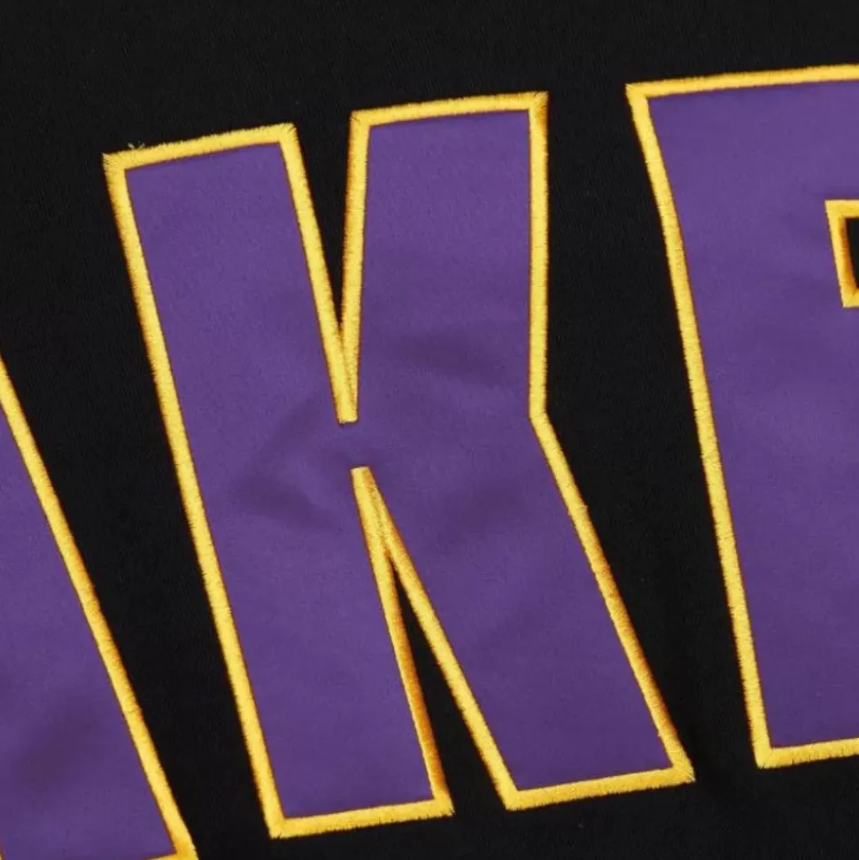 Team First Satin Fleece Crew Los Angeles Lakers