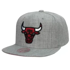 Team Heather 2.0 Snapback Chicago Bulls