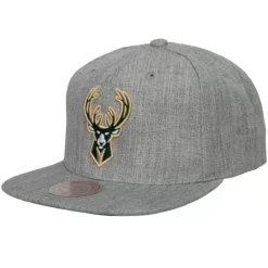 Team Heather 2.0 Snapback Milwaukee Bucks