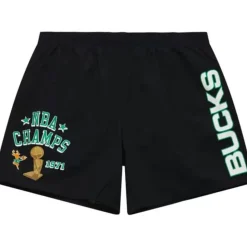 Team Heritage Woven Short Milwaukee Bucks