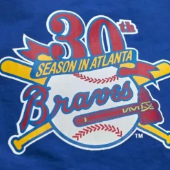 Team Heritage Woven Short Atlanta Braves