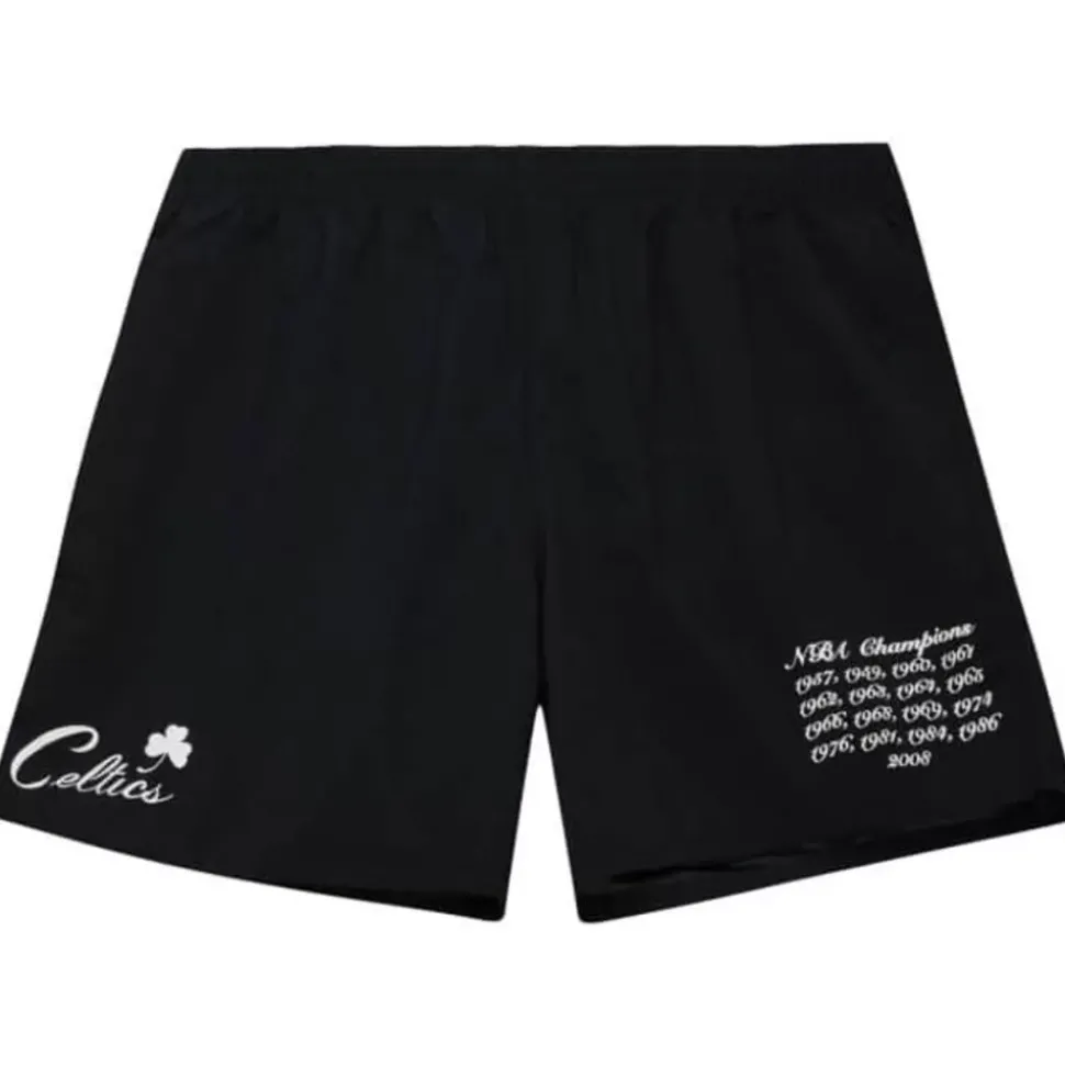 Team Heritage Woven Short Boston Celtics