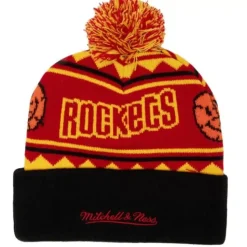 Team Isle Pom Beanie Hwc Houston Rockets