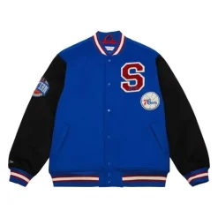 Team Legacy Varsity Jacket Philadelphia 76Ers