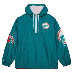 Team Og 2.0 Anorak Windbreaker Miami Dolphins