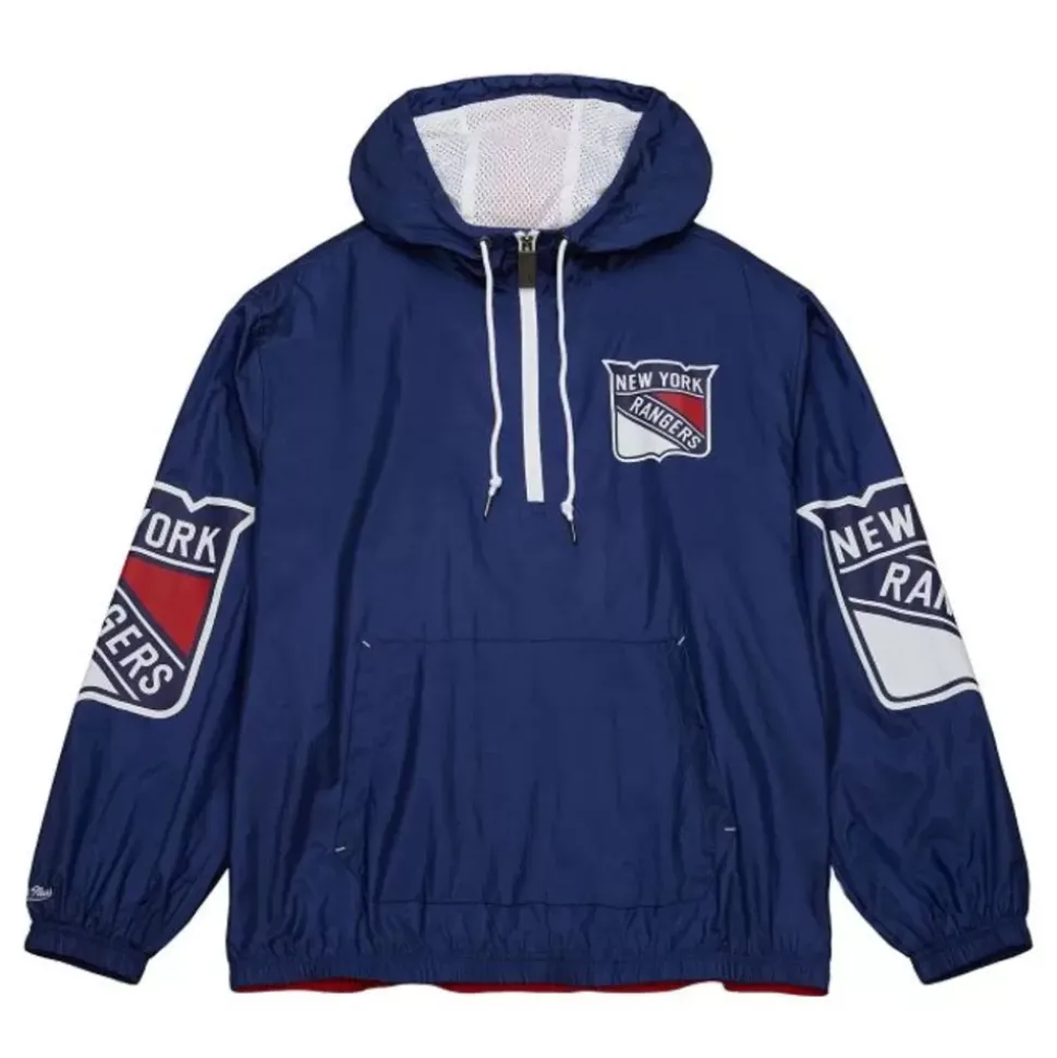Team Og 2.0 Anorak Windbreaker New York Rangers