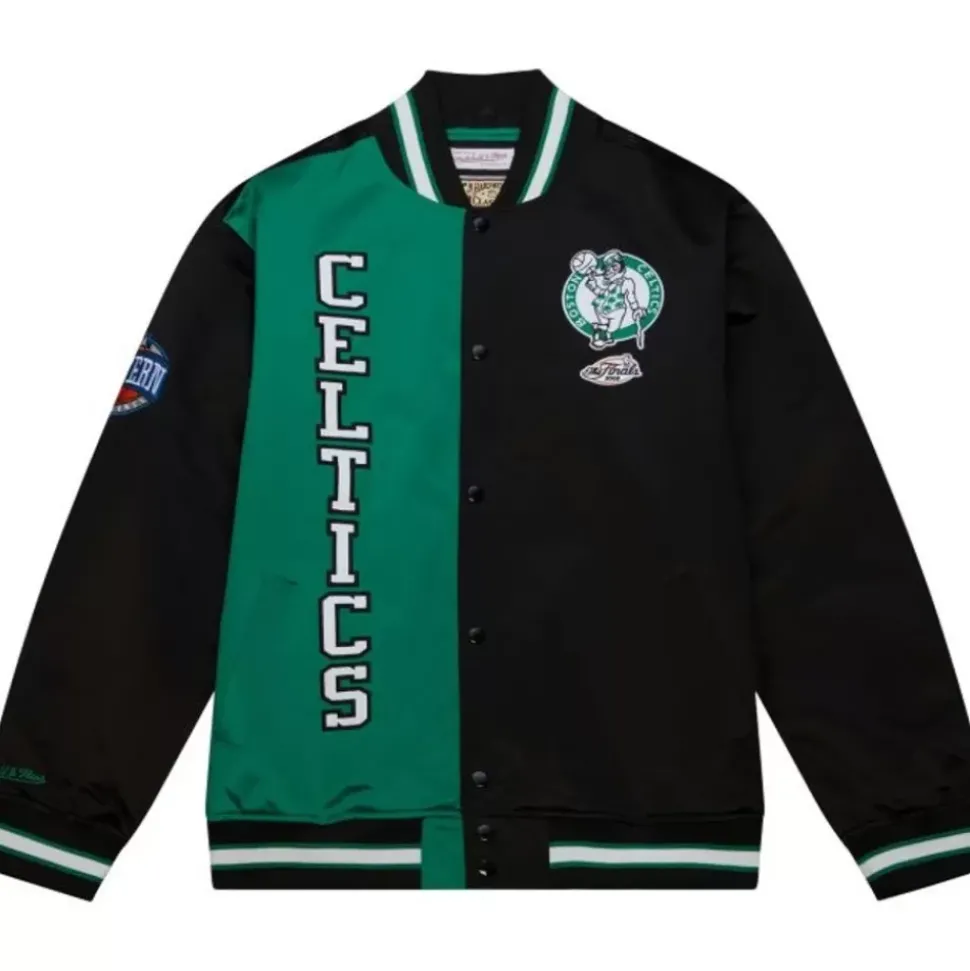 Team Og 2.0 Lightweight Satin Jacket Boston Celtics