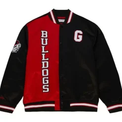 Team Og 2.0 Lightweight Satin Jacket University Of Georgia