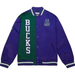 Team Og 2.0 Lightweight Satin Jacket Milwaukee Bucks