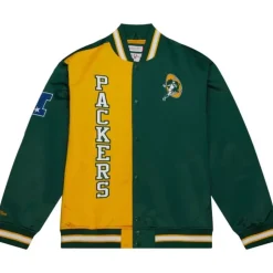 Team Og Lw Satin Jacket Green Bay Packers