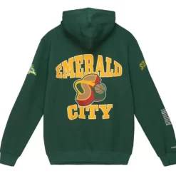 Team Origins Fleece Hoody Seattle Supersonics