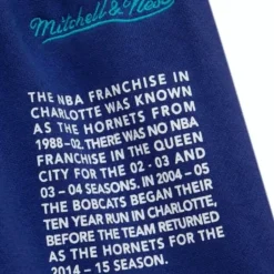 Team Origins Fleece Short Charlotte Hornets