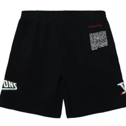 Team Origins Fleece Short Detroit Pistons
