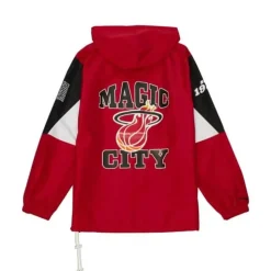 Team Origins Pullover Anorak Miami Heat