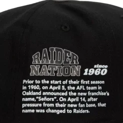 Team Origins Snapback Oakland Raiders