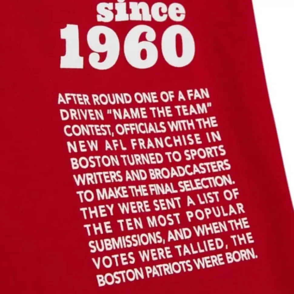 Team Origins S/S Top New England Patriots