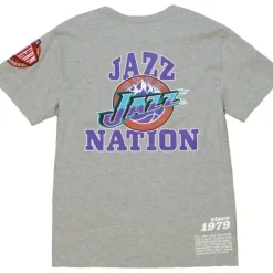 Team Origins S/S Top Utah Jazz