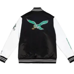 Team Origins Varsity Satin Jacket Philadelphia Eagles
