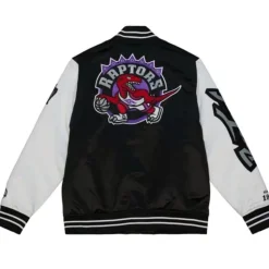 Team Origins Varsity Satin Jacket Toronto Raptors