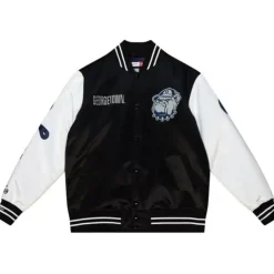 Team Origins Varsity Satin Jacket Georgetown University