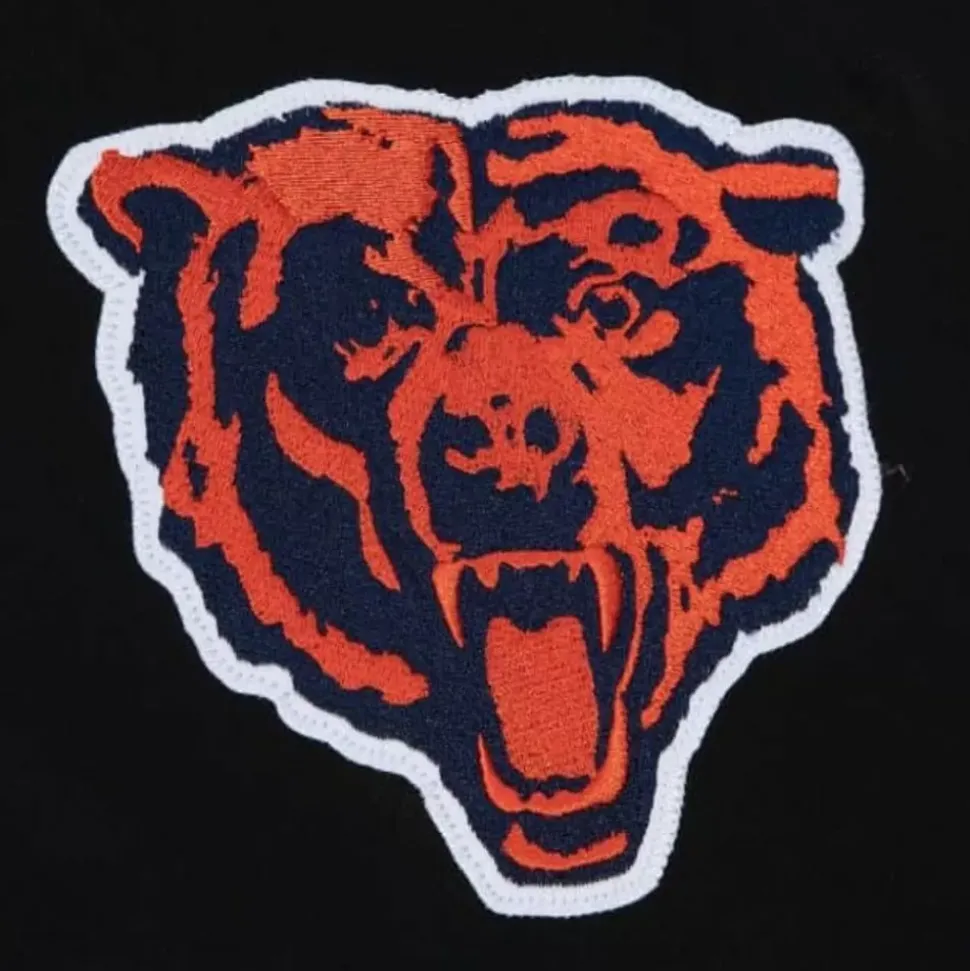 Team Origins Varsity Satin Jacket Chicago Bears