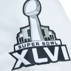 Team Origins Varsity Satin Jacket New York Giants