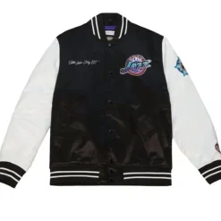 Team Origins Varsity Satin Jacket Utah Jazz