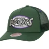 Team Seal Trucker Snapback Hwc Milwaukee Bucks