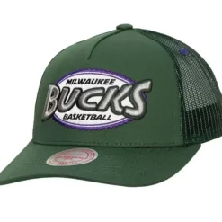 Team Seal Trucker Snapback Hwc Milwaukee Bucks