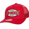 Team Seal Trucker Snapback Vintage Detroit Red Wings