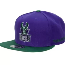 Team Side Fitted Hwc Milwaukee Bucks
