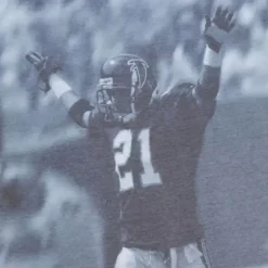 4Th And Goal Sublimated S/S Tee Atlanta Falcons Deion Sanders