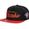 75Th Anniversary Gold Snapback Atlanta Hawks